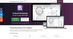 Desktop Screenshot of bootstrapformhelpers.com